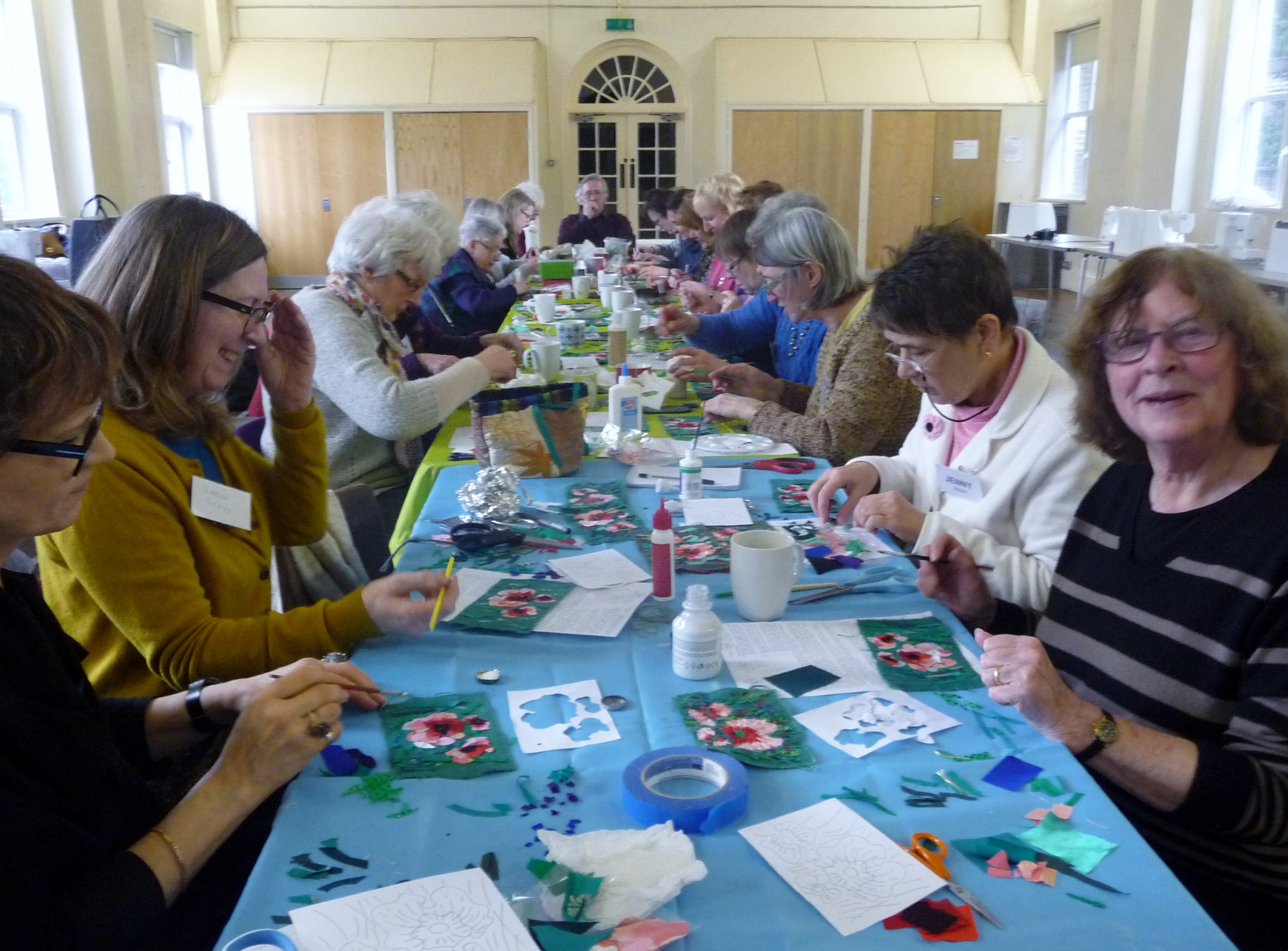 Richard Box "Poppies" workshop at MEG