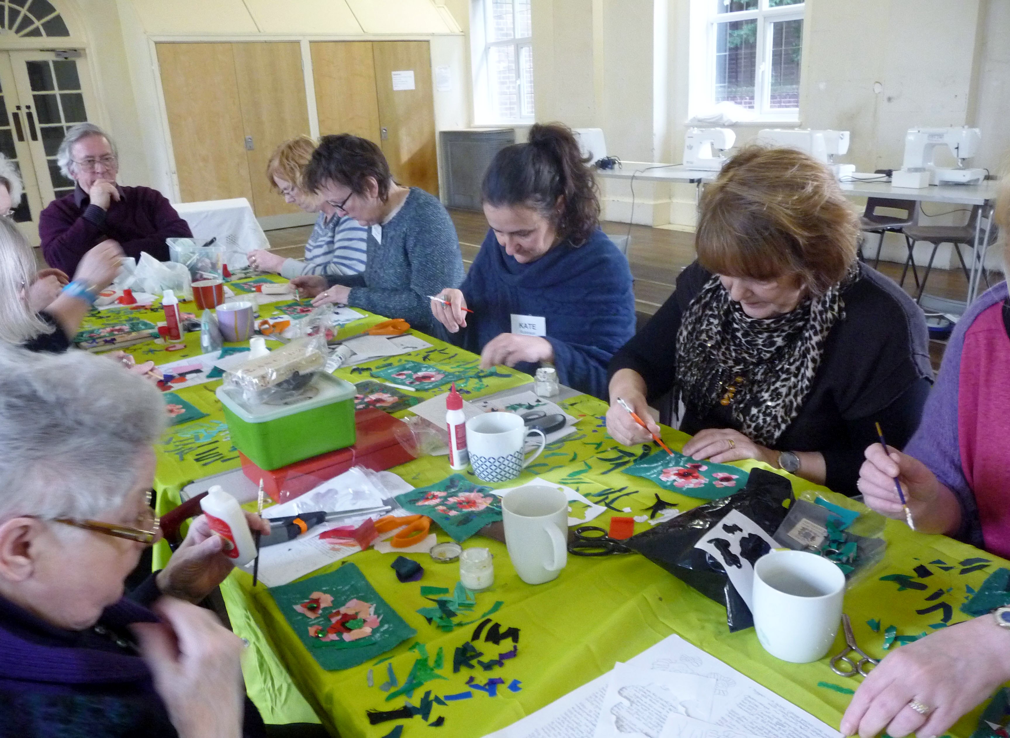 Richard Box "Poppies" workshop at MEG