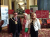 Rubina Porter MBE with the Lord Mayor of Liverpool Cllr Tony Conception and Lady Mayoress , Sept 2015