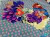 student's work at Raw Edge Applique workshop with Lizzie Wall