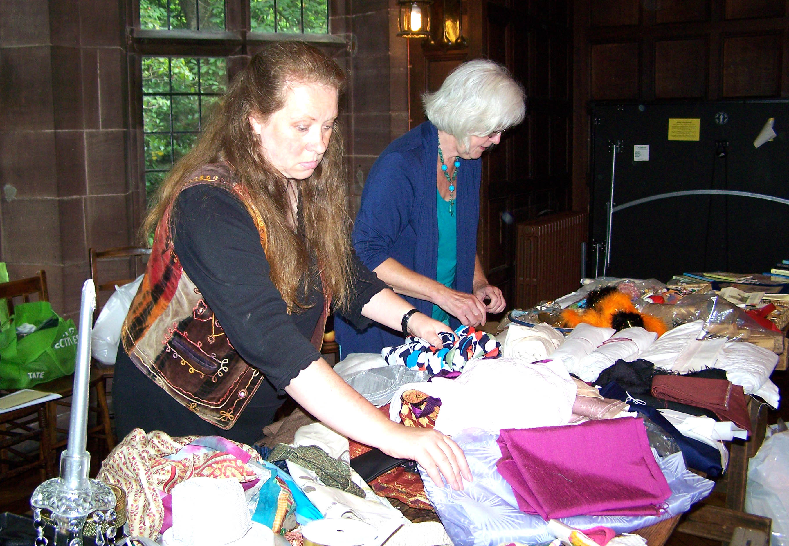 Cathy and Elsie have many items to sell