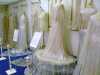 selection of antique wedding gowns in Sheelin Lace Museum, Co. Fermanagh