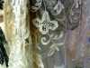 detail of Limerick Tambour lace wedding veil