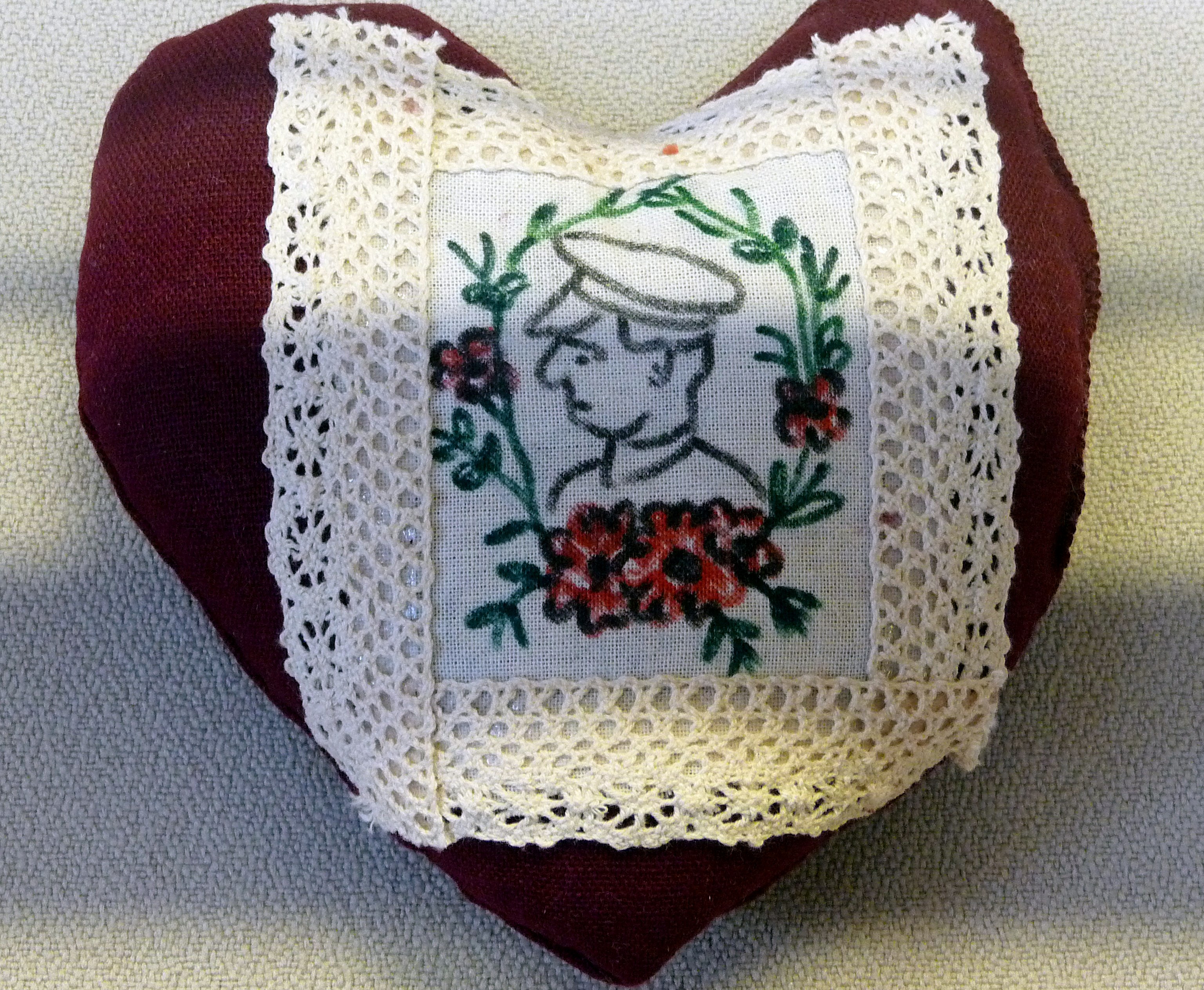 pincushion to commemorate World War 1 made by The Kilbane Family