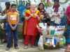 Rubina Porter MBE and friends buying goods from the stalls in Bangladesh 2014