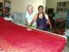 block printing fabric in Sreepur, Bangladesh 2014