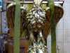 eagle lectern in All Hallows Church, Liverpool, Feb 2022