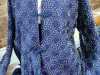 Silk Jacket stitched with Shashiko Japanese stitchery by Barbara Triggs