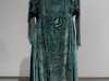 EVENING DRESS, silk with velvet and chiffon sleeves, aquired by Cosprop, made in early 1920's. Worn by Zoe Boyle as Lavinia Swire in Downton Abbey.