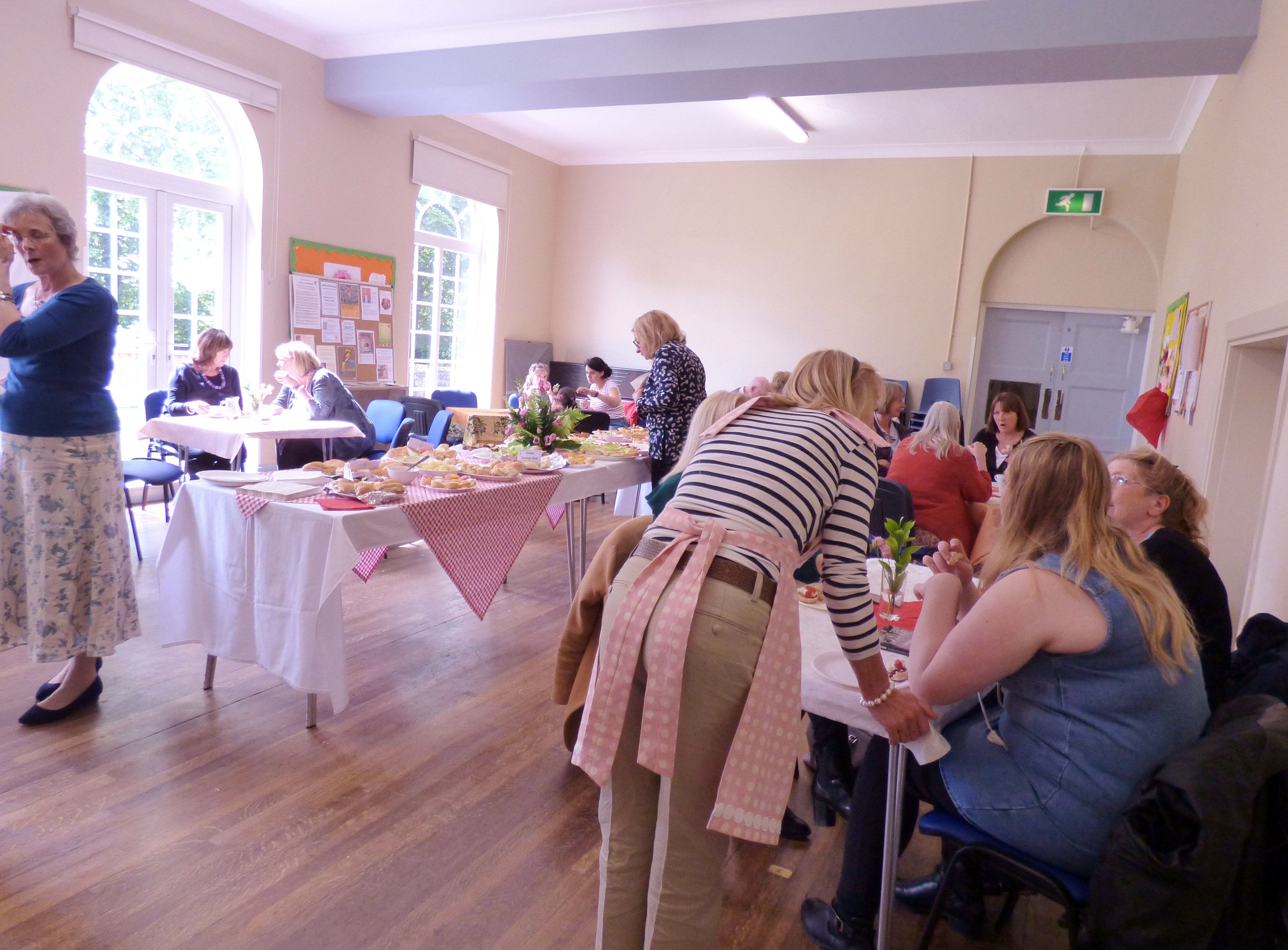 a delicious tea was served at MEG Summer Tea Party 2017