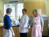 Kim, Jenny and Olive are getting ready to prepare our refreshments at MEG Summer Tea Party 2017