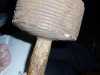 this is a mallet used by Ugandan workers to hammer the bark of the matuba tree to make barkcloth