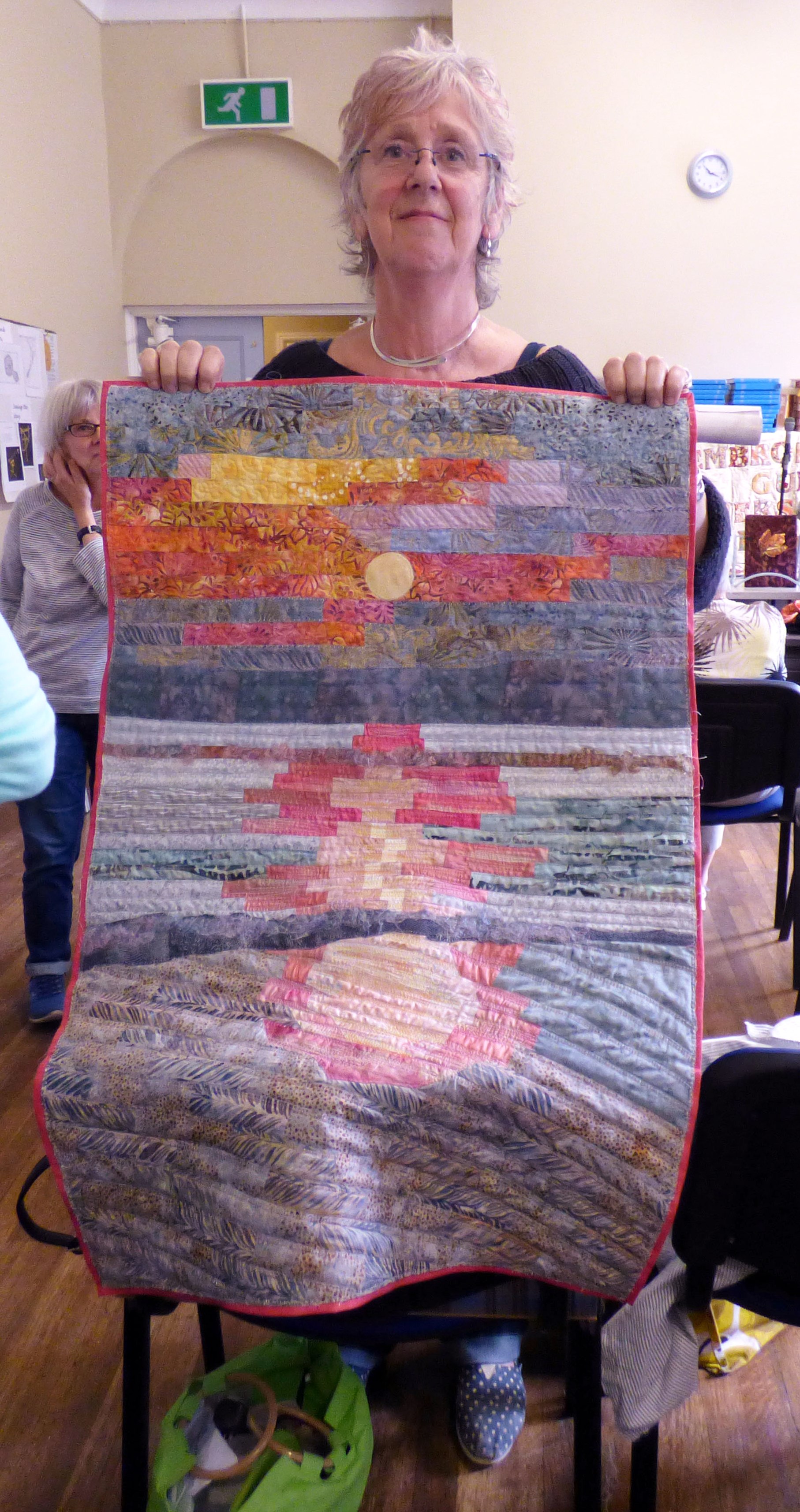 a quilt by our newest member Maggie Pearson