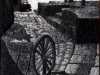 ALBERT DOCK LIVERPOOL (prior to redevelopement), embroidery by Patti Owen