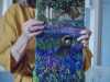 BLUEBELL GARDEN, embroidery by Patti Owen