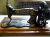 One of Sue Sercombe\'s antique sewing machines