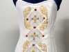 Goldwork corset by Gill Roberts