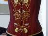 embroidered corset made by Gill Roberts