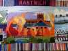 detail of THE NANTWICH TAPESTRY 1993 by Jill Maguire and people from the community