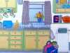 RETRO KITCHEN (i) by Linda Young, applique and stitch