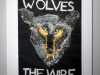 WIRE WOLVES - WARRINGTON WOLVES HANDBALL - THE WIRE by Joyce Osuji, applique