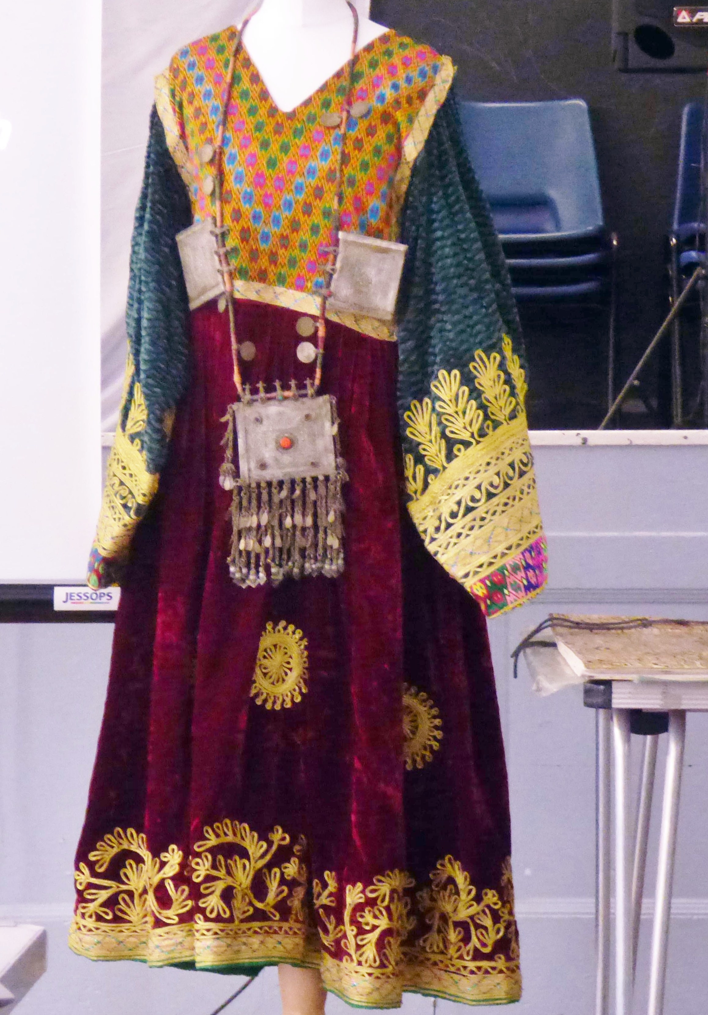 textiles in the collection of Nawal Gebreel, "Textiles of Afghanistan" Talk, Oct 2021