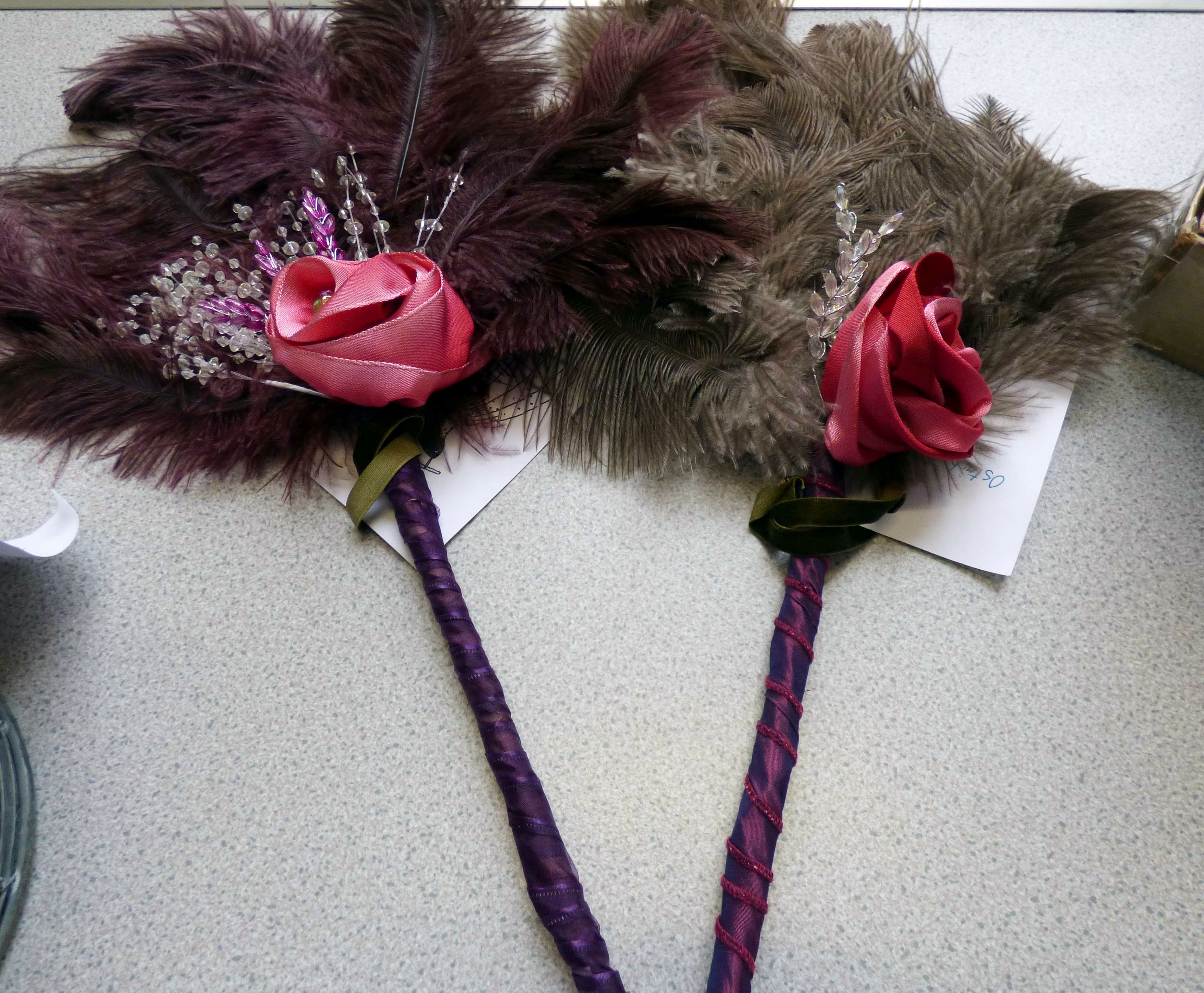 samples by Gill Roberts at "The Art of Flowers" Workshop with Gill Roberts, Feb 2019