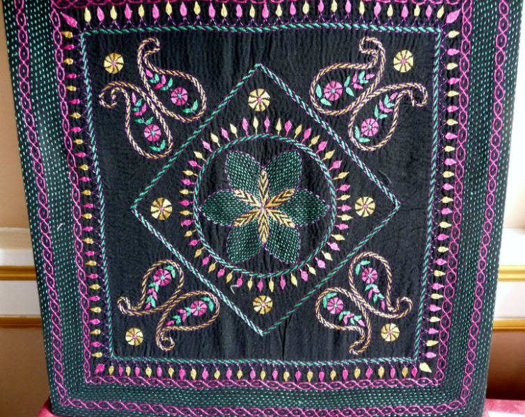 Kantha embroidery from Bangladesh