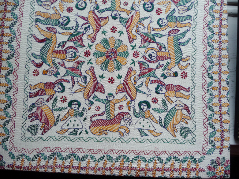 Kantha embroidery from Bangladesh