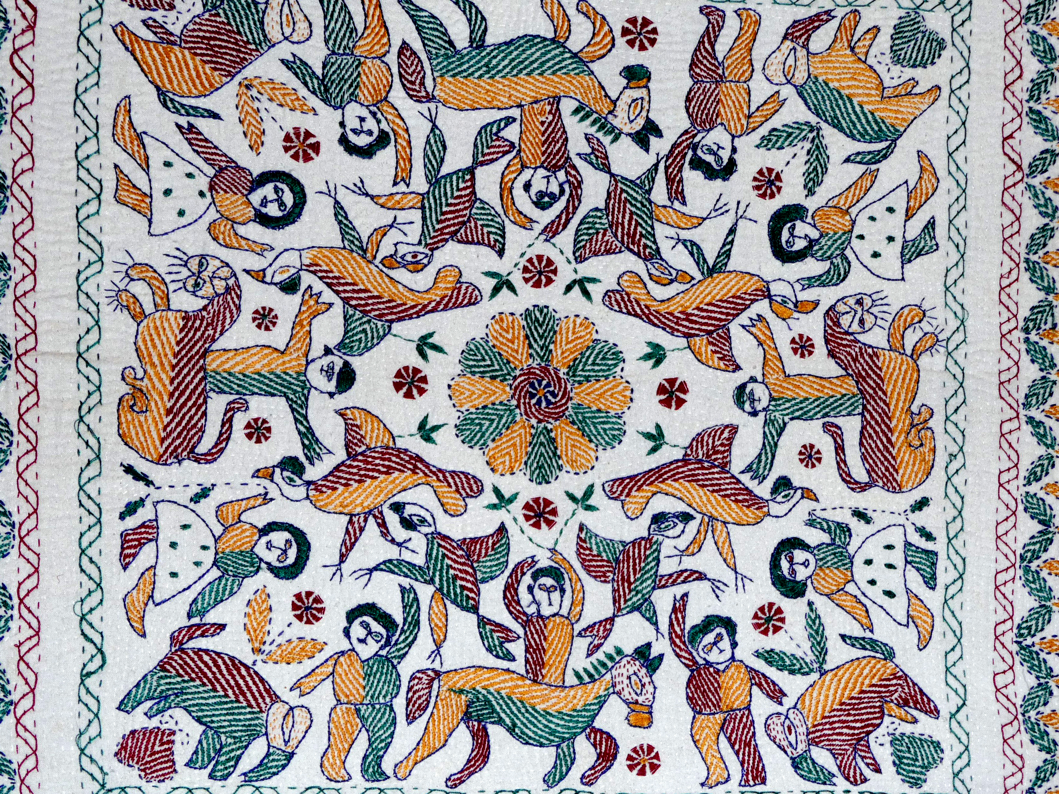 kantha embroidery made in Sreepur, Bangladesh