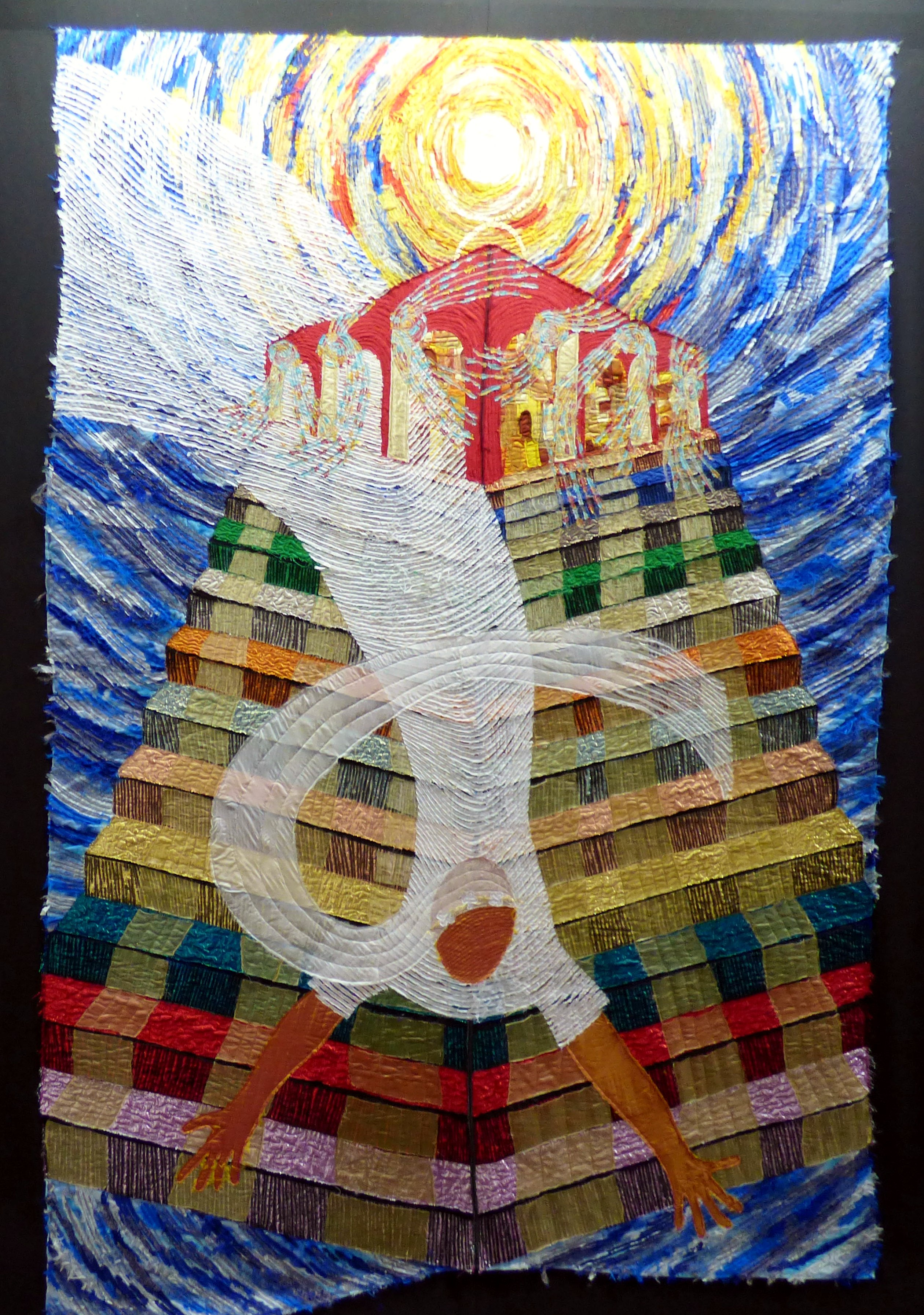 THE GREAT ROMANCE by Jacqui Parkinson, Threads Through Revelation exhibition 2017