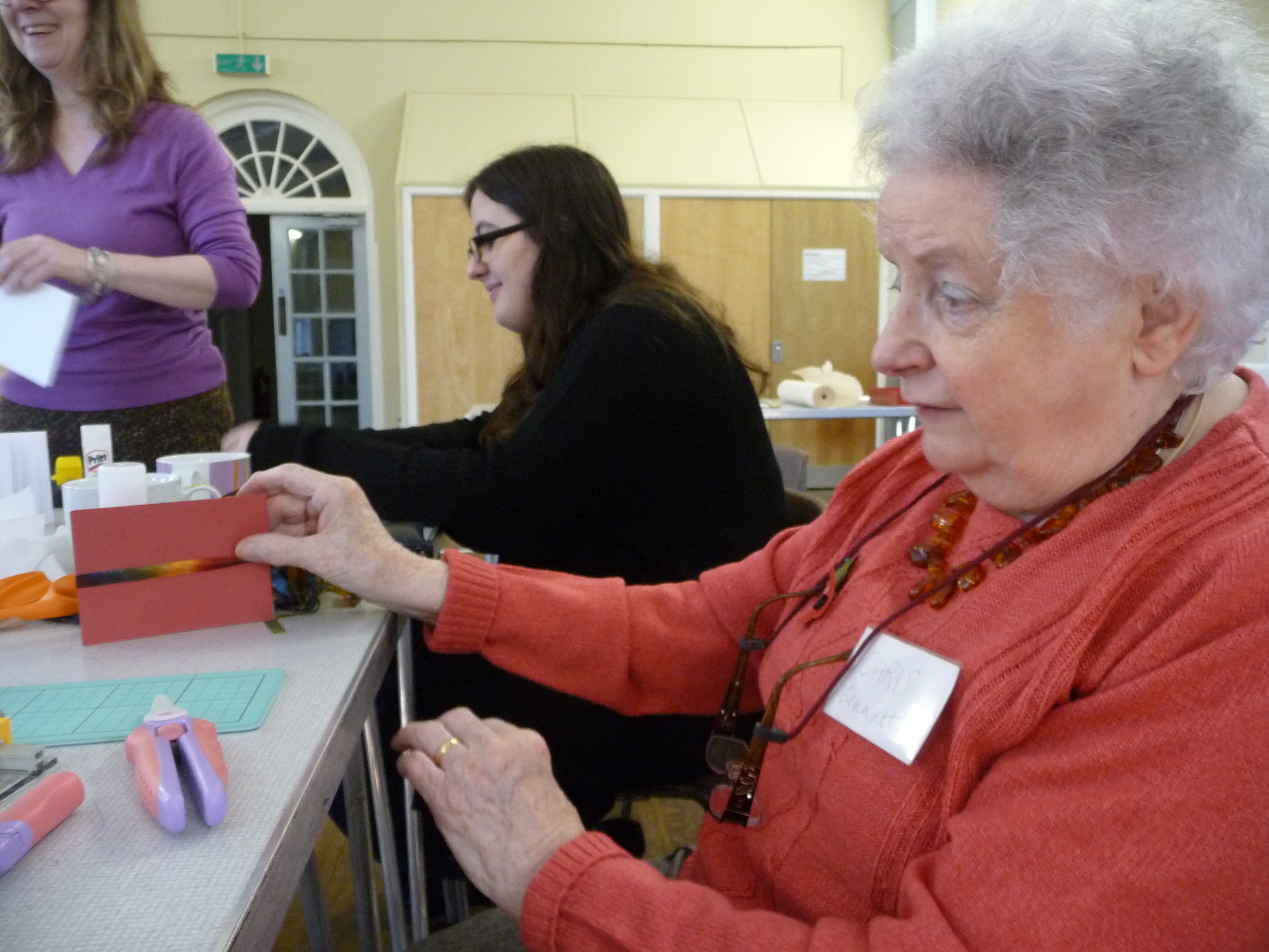 Origami book making workshop with tutor Karen Scott