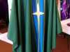 green Vestment worn on Trinity Sunday and Ordinary Times