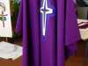 purple Vestment worn during Lent, Advent and funeral services