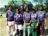 Sreepur embroidery girls in Liverpool kit, ready to play cricket, Feb 2013