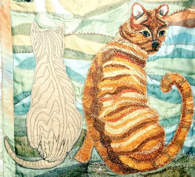 detail of NOAH'S ARK BEFORE THE FLOOD by Joyce Whitfield