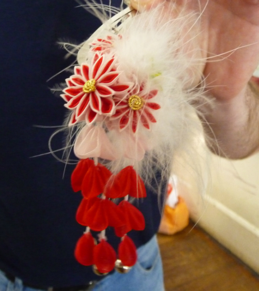 Japanese hair ornament brought to us by Katie Chaplin
