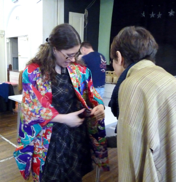 Katie Chaplin shows us a Haori jacket made in 1929