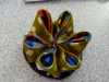 another Kanzashi flower brooch drying