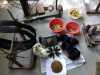 These are some of the materials used to make natural dyes in Sreepur, Bangladesh. There are the materials for dyeing, raw dalam (a fruit making the colour black)