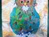 OWL cushion, Ruth Casson