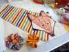 "Recycled Accessory Workshop" by Tina Leahey. Work by one of the students