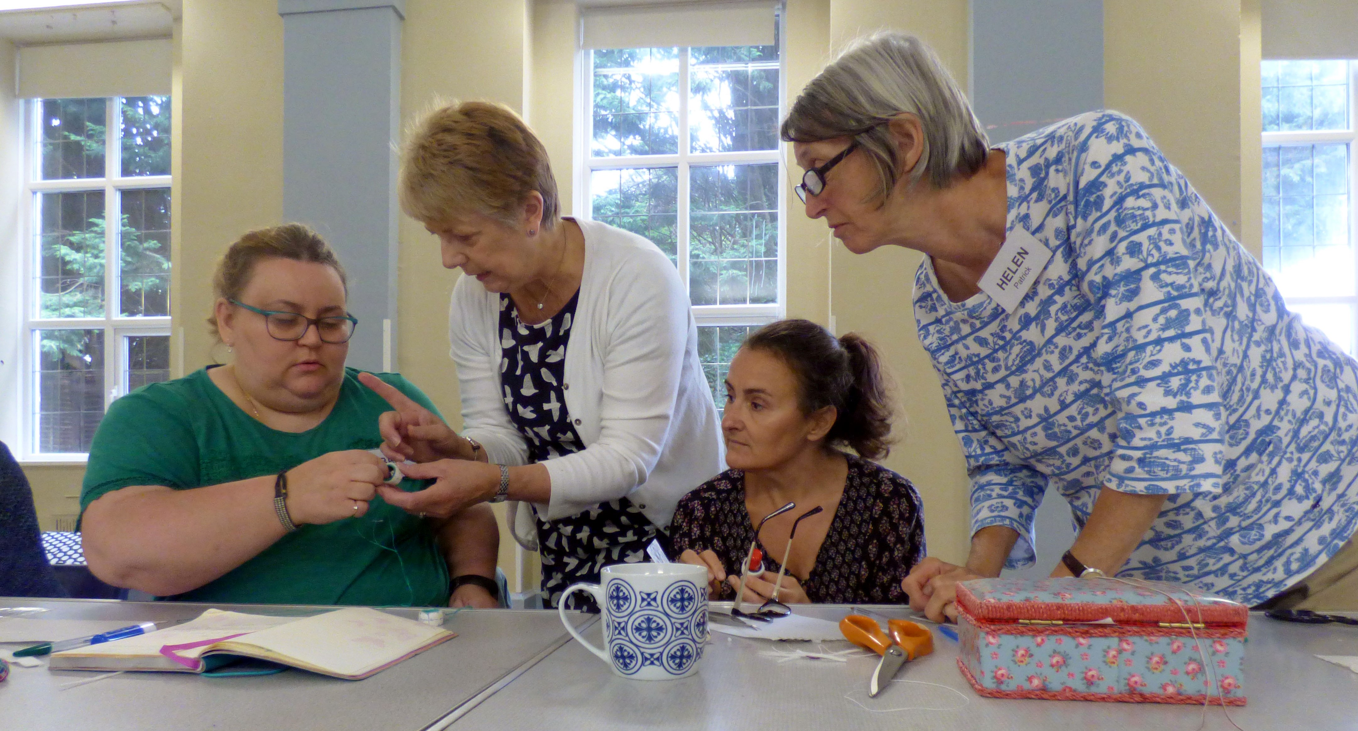 Kathryn Thompson's "Japanese Thimbles" workshop
