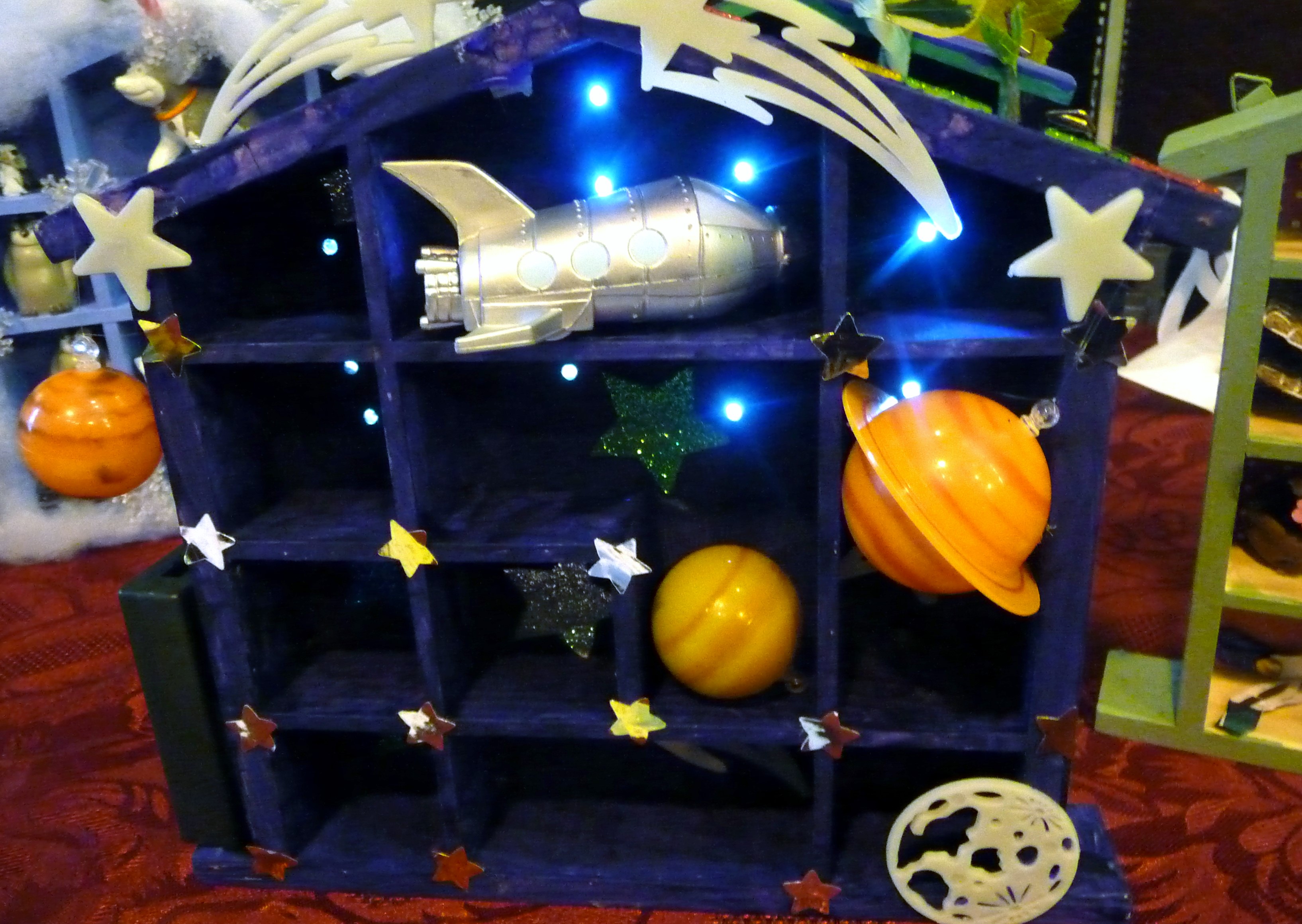entry to "Decorate Your Home From Home" YE competition at MEG Christmas Party 2014