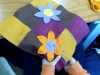 YE group are making applique cushions for Mothers Day