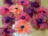 MEG Y.E. Group made chiffon "poppies for remembrance" to be displayed in Floral Pavillion, New Brighton