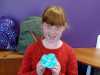 Eilis made a chiffon poppy in Sept 2014 YE Group