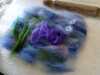 this is a merino wool picture ready to be made into felt by YE at NW Regional Day 2014