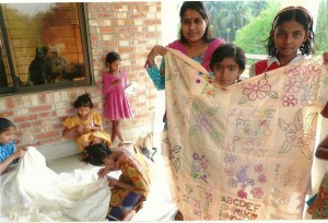 Sreepur quilt made for St Austin's school, Grassendale