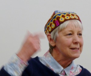 Workshops and Talks- Sue Boardman and her cap inspired by Birkenhead Park